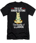 42 Llama Alpaca Alpacas Camelid Camel Cute Llama Funny Llama Llama Art Llama Drama Animal Llama Lover No Prob Llama Grover Mcclure T-Shirt