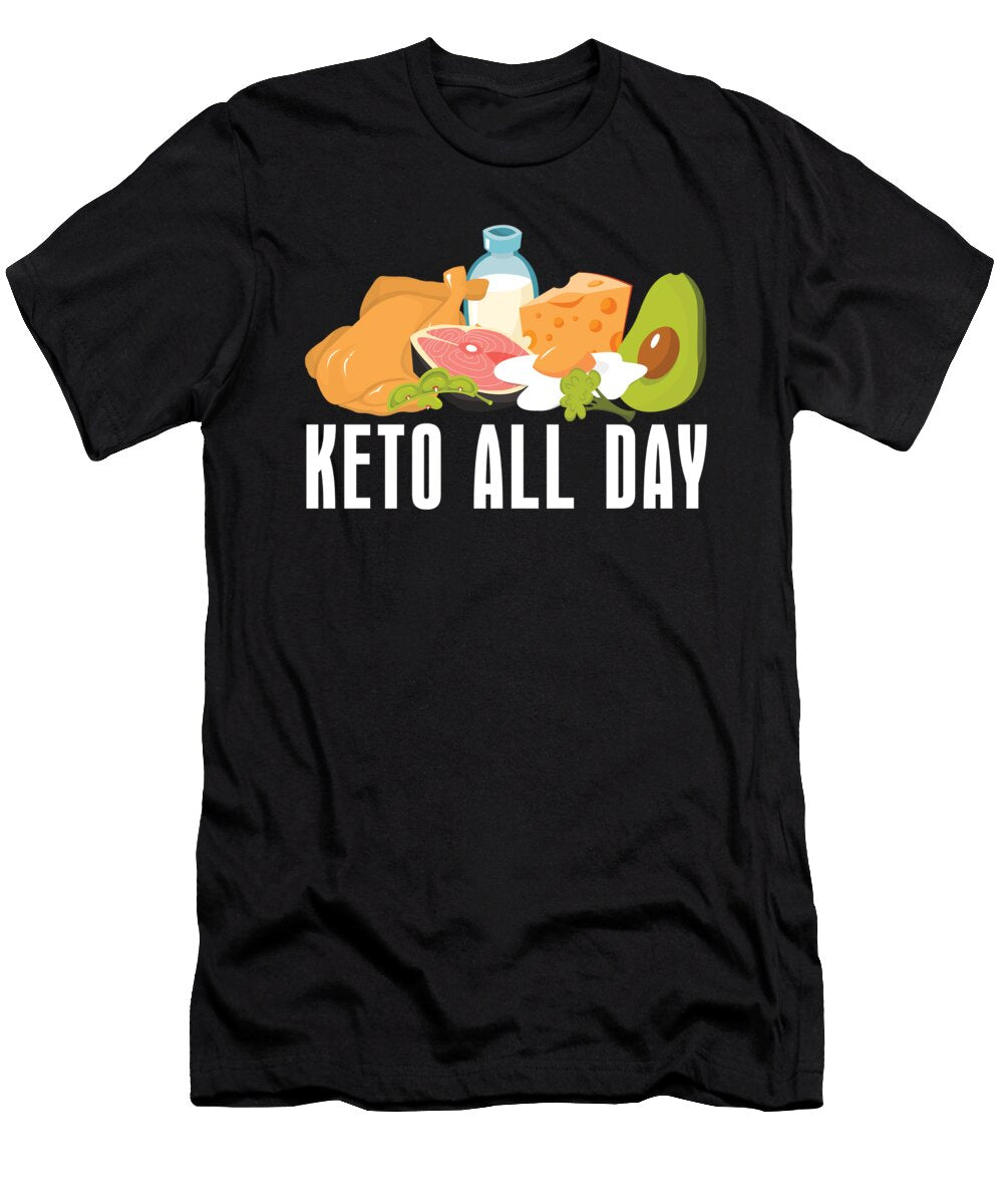 45 Keto Diet Ketosis Ketognenic Jonathan Kraske T-Shirt