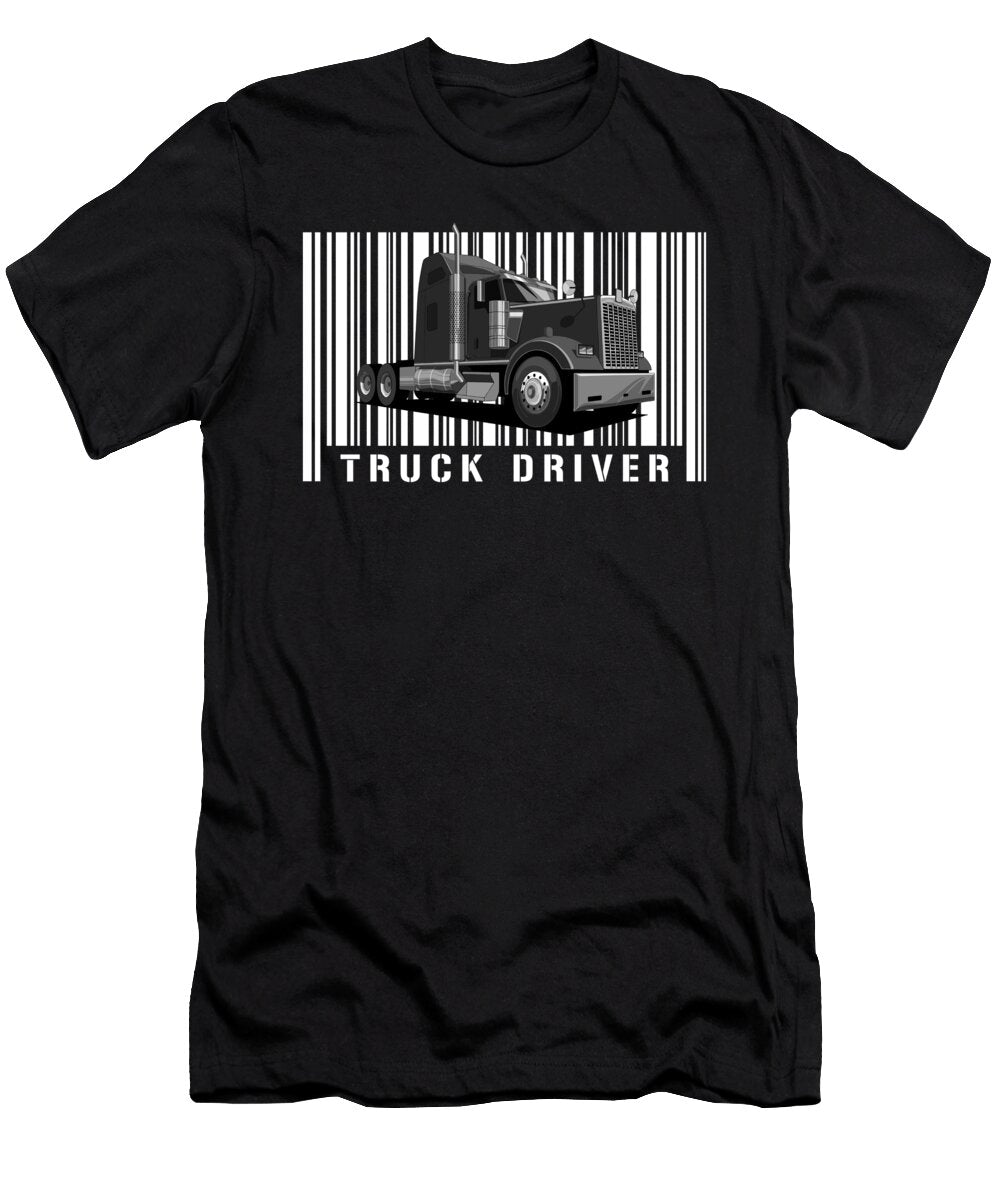 47 Truck Driver Trucking Trucker Crazy Squirrel T-Shirt
