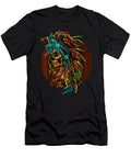5 Aztec Skull Cool Deaths Head Skeleton Inca Maya Shannon Nelson Art T-Shirt
