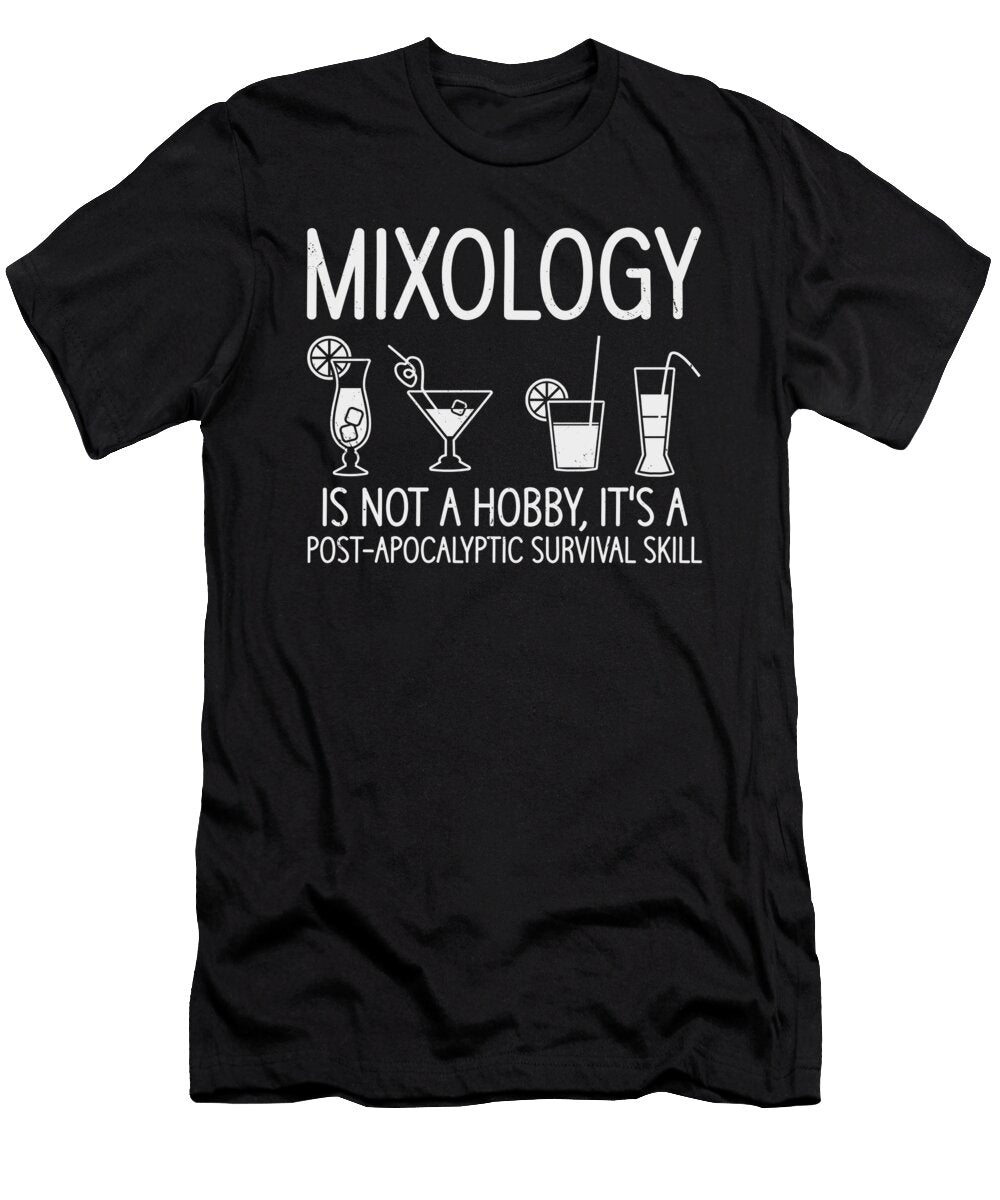 5 Bartender Mixologist Cocktails Bar Drinks Toms Store T-Shirt