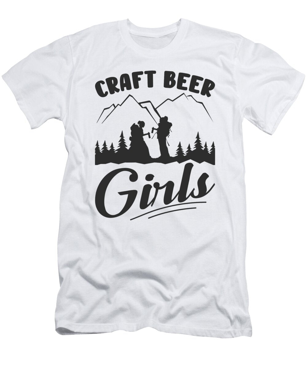 5 Beer Lover Girl Woman Craft Brewery Craft Beers Toms Store T-Shirt
