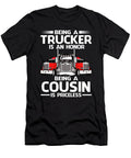 5 Being a Trucker Is an Honor Being a Aunt Is Priceless Fathers Day Dhbubble T-Shirt