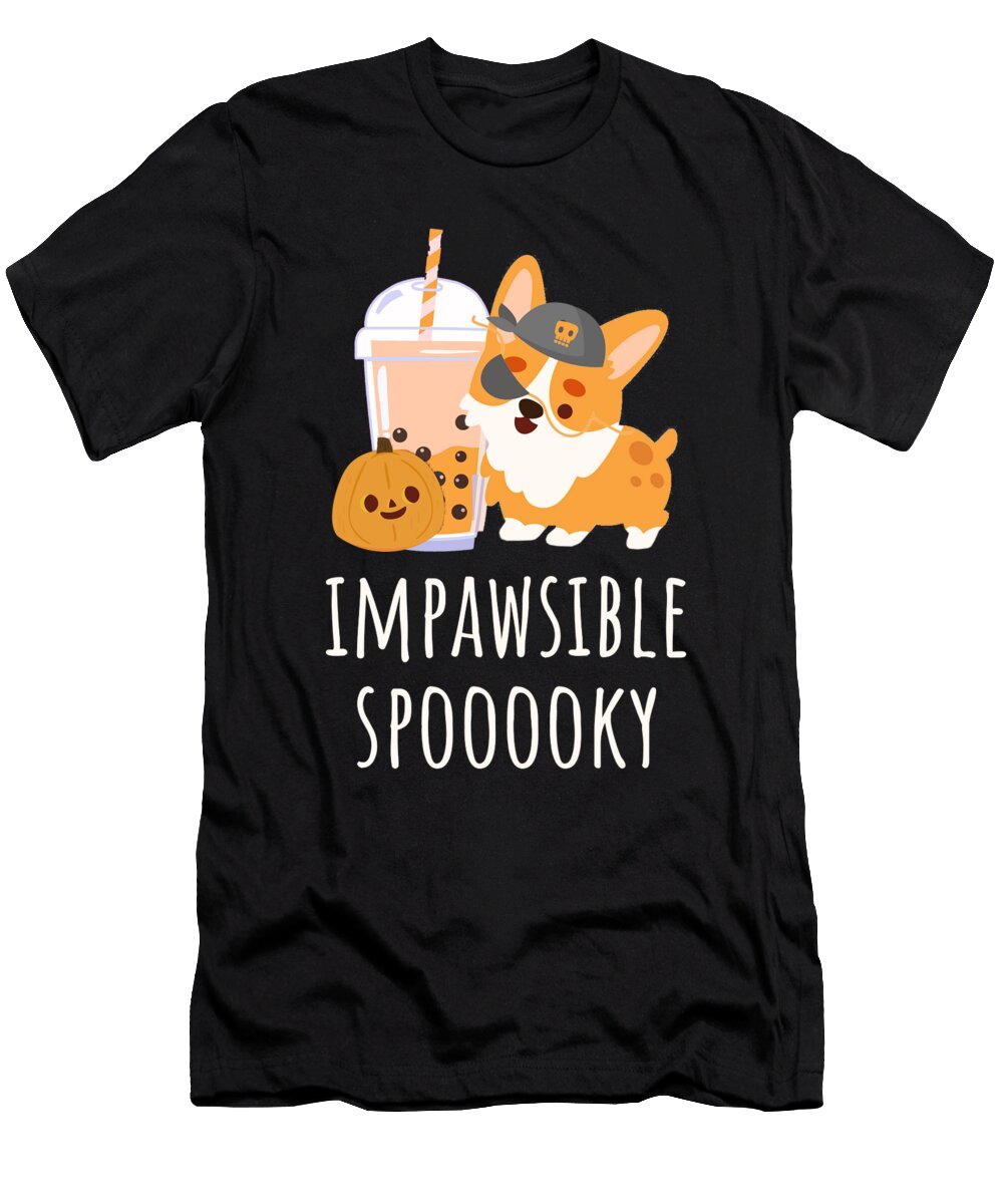 5 Bubble Tea Kawaii Halloween Manuel Schmucker T-Shirt