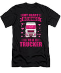 5 Cool Truckers Wife Gift for Women Funny Truck Driver Girl Julien T-Shirt