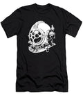 5 Diver Dive Scuba Snorkeling Commercial Diving Crazy Squirrel T-Shirt