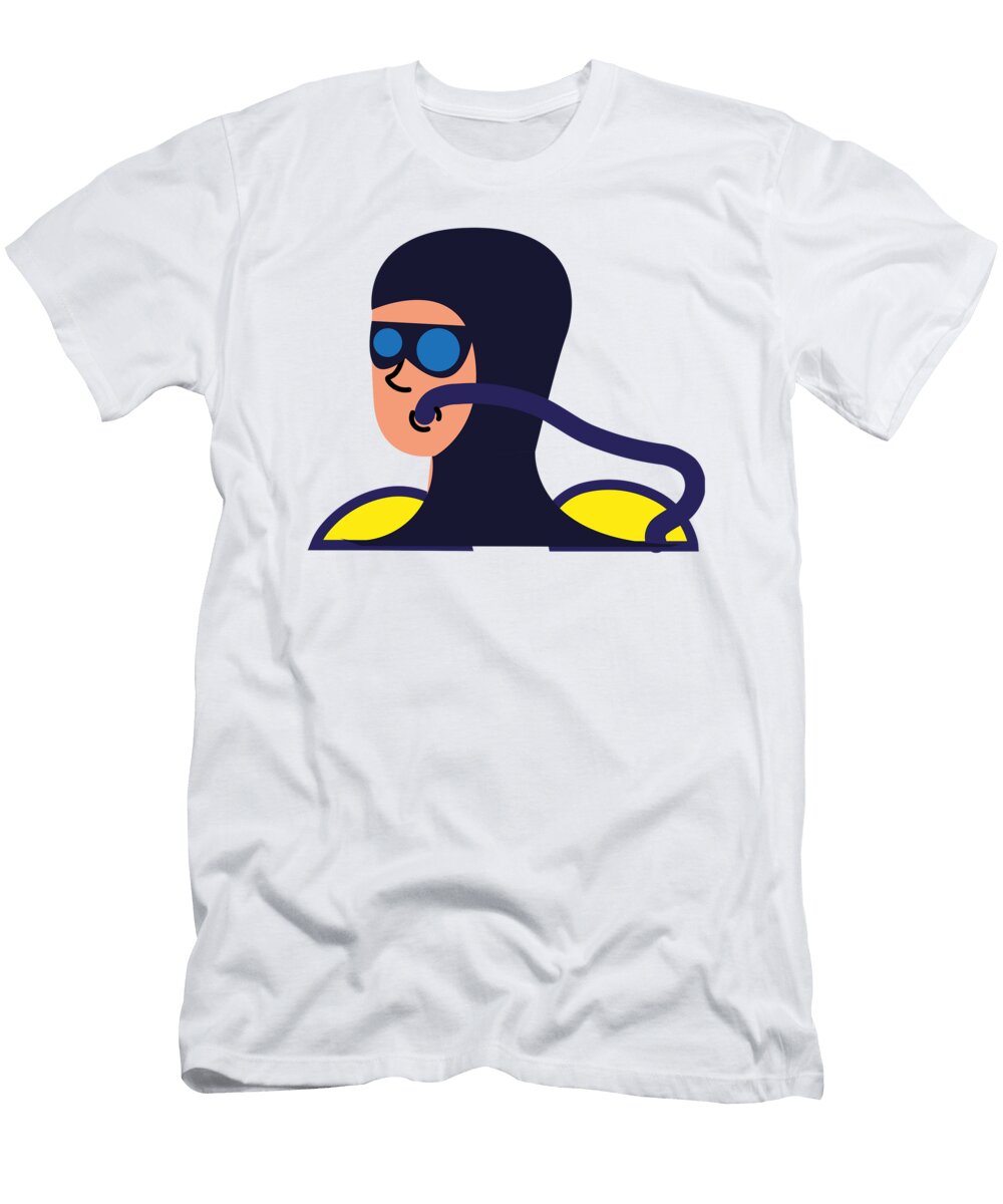 5 Diver Tian Bas T-Shirt