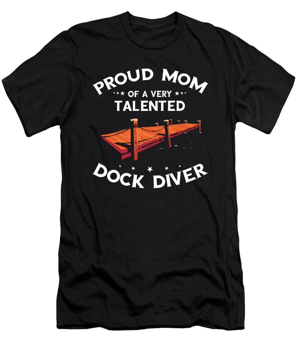 5 Dock Diving Design for Dog Dock Jumping and Dock Zyneu Gangd T-Shirt