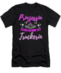 5 Female Truck Driver Logistics Highway Truck Gift Muc Designs T-Shirt