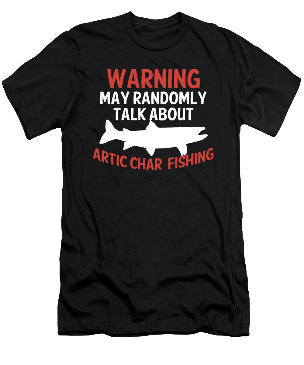 5 Funny Fishing Arctic Char Freshwater Fish Gift Muc Designs T-Shirt