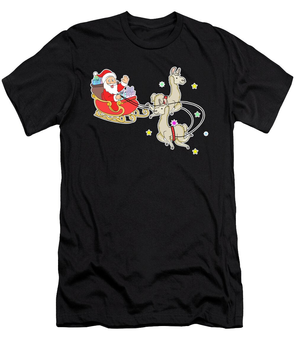5 Funny Llama Alpaca Gift Muc Designs T-Shirt