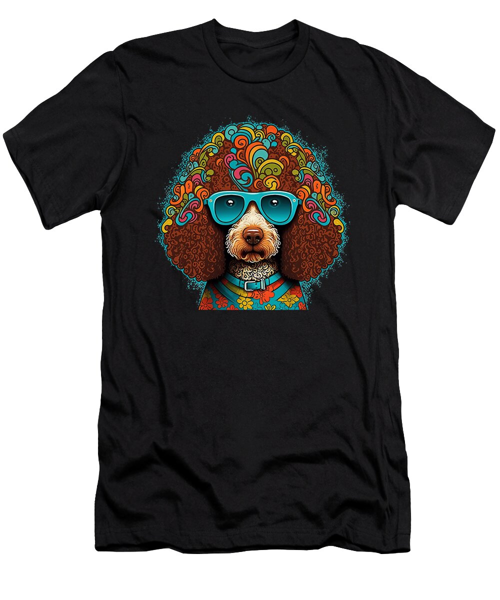 5 Funny Poodle Dog Miniature Poodle Toy Poodle Sophie Eleanor T-Shirt