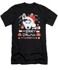 5 Husky Merry Christmas Greenoptix T-Shirt