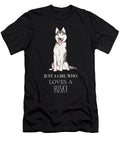 5 Just a Girl Who Loves a Husky Funny Dog Cynto T-Shirt