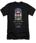 5 Just a Girl Who Loves Llamas Cynto T-Shirt