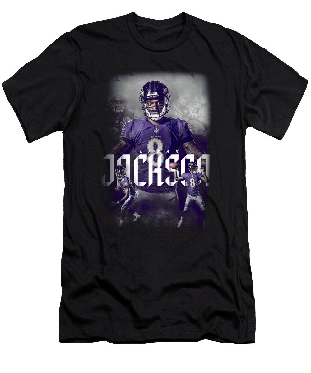 5 Lamar Jackson Kerry Banks T-Shirt