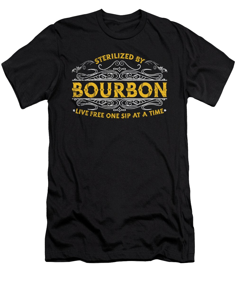 5 Old Fashion Drinking Bourbon Whiskey Lover Toms Store T-Shirt