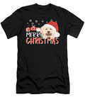 5 Poodle Merry Christmas Greenoptix T-Shirt