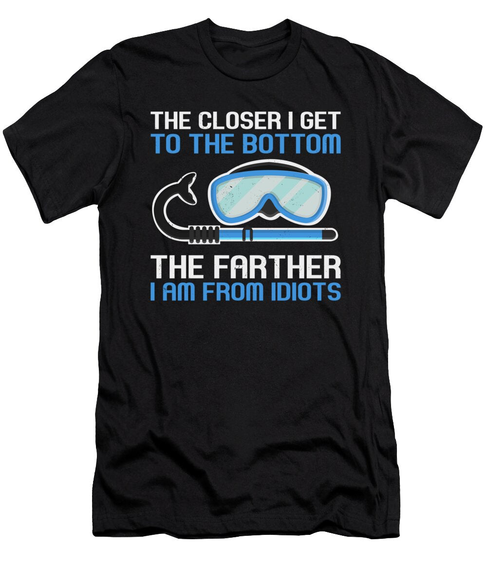 5 Scuba Diving Hobby Underwater Adventures Sports Toms Store T-Shirt