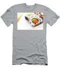 5 Sushi with Salmon Avocado Rice in Seaweed Served with Wasabi and Ginger Michal Bednarek T-Shirt