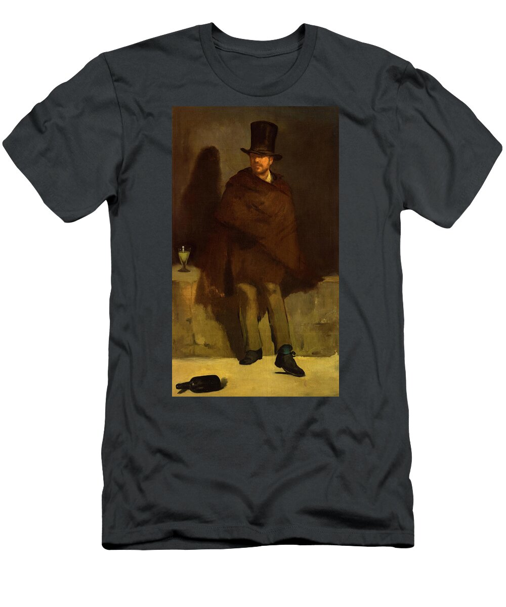 5 the Absinthe Drinker Edouard Manet T-Shirt