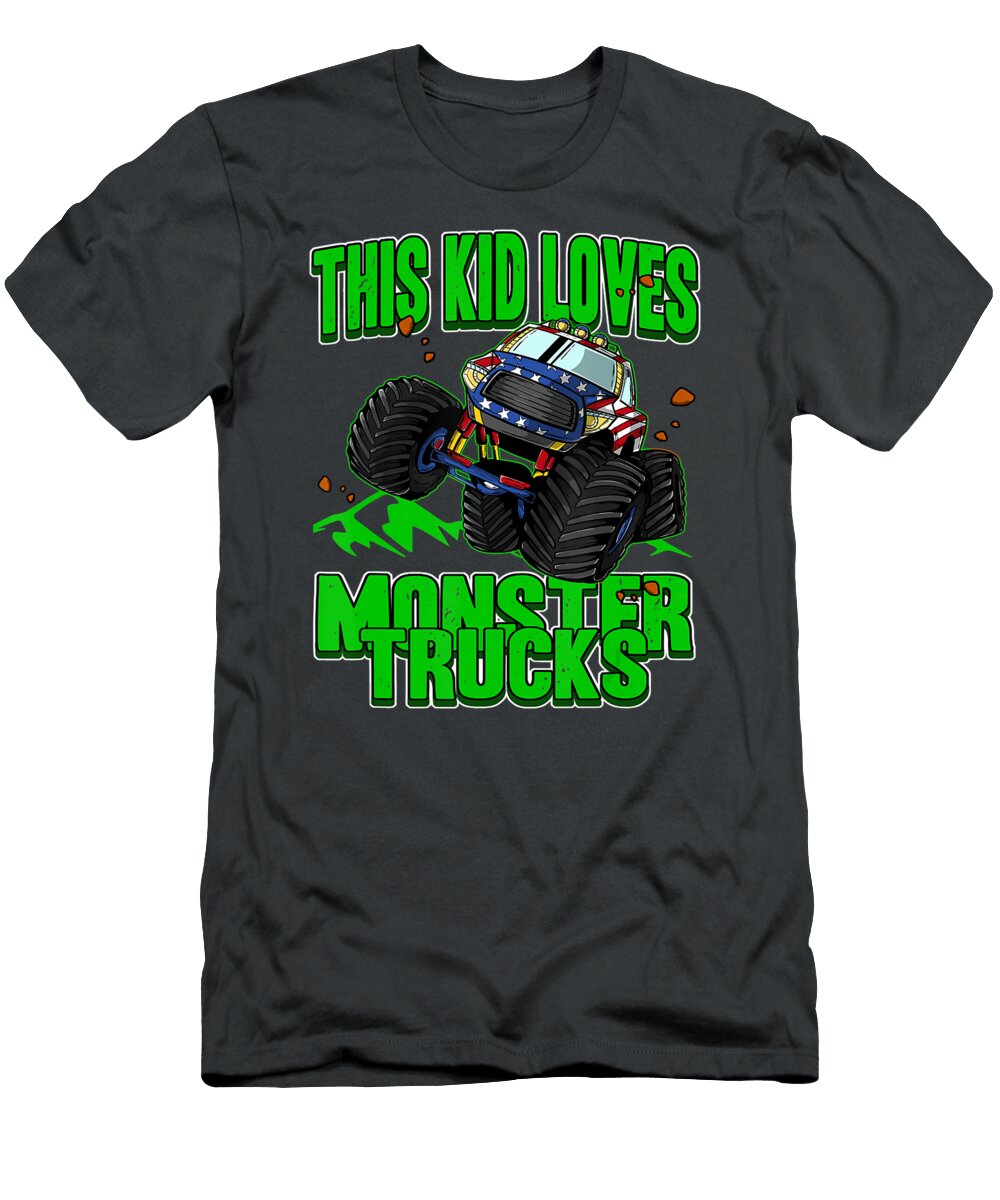 5 This Kid Loves Monster Trucks Anh Nguyen T-Shirt