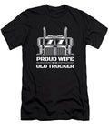5 Truck Driver Trucking Rig Old Man Trucker Crazy Squirrel T-Shirt