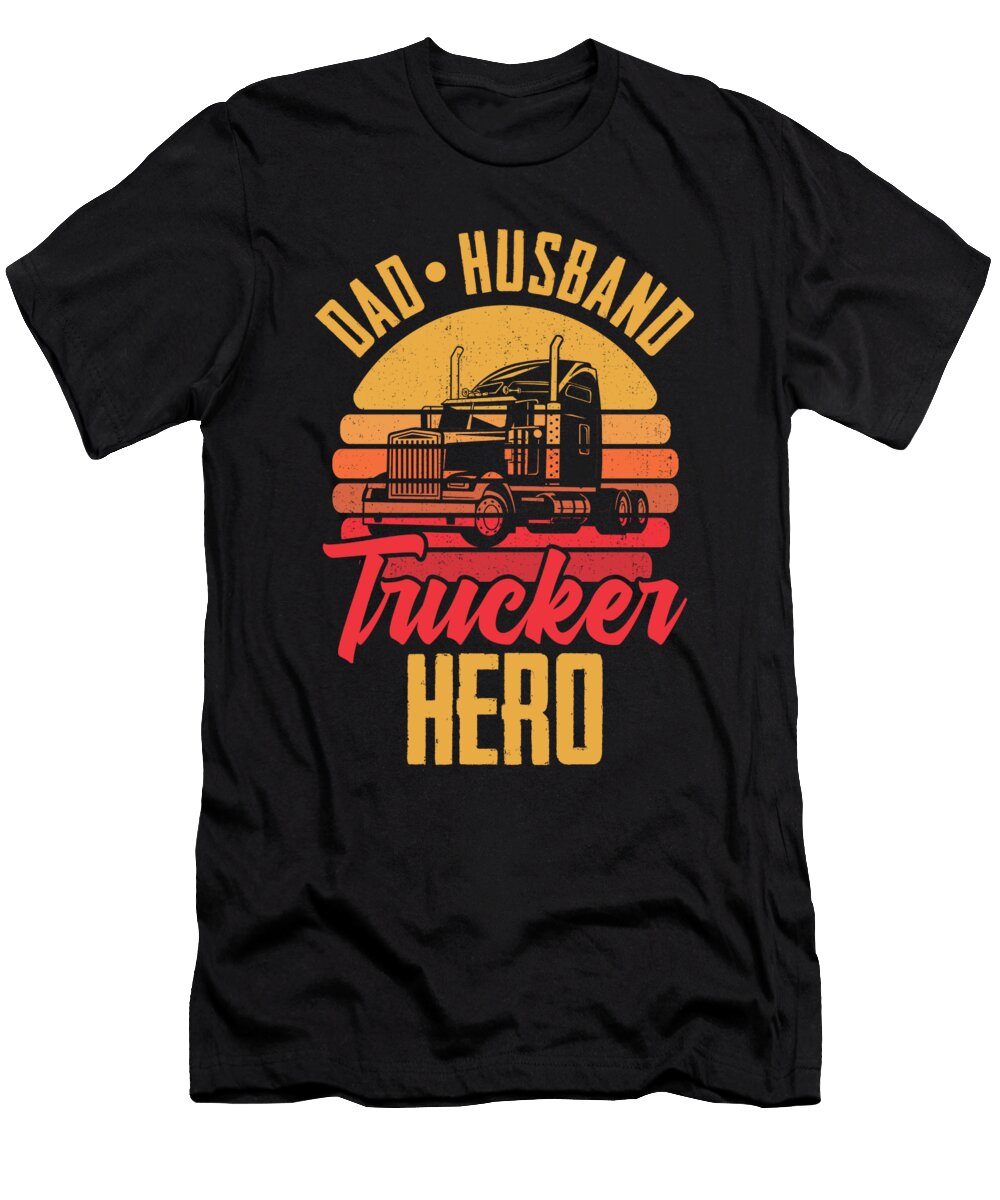 5 Truck Driver Trucking Trucker Jonathan Kraske T-Shirt