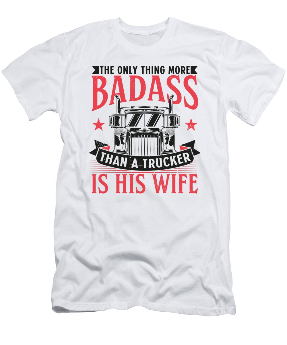 5 Trucker Wife Pick Up Diesel 18 Wheels Toms Store T-Shirt