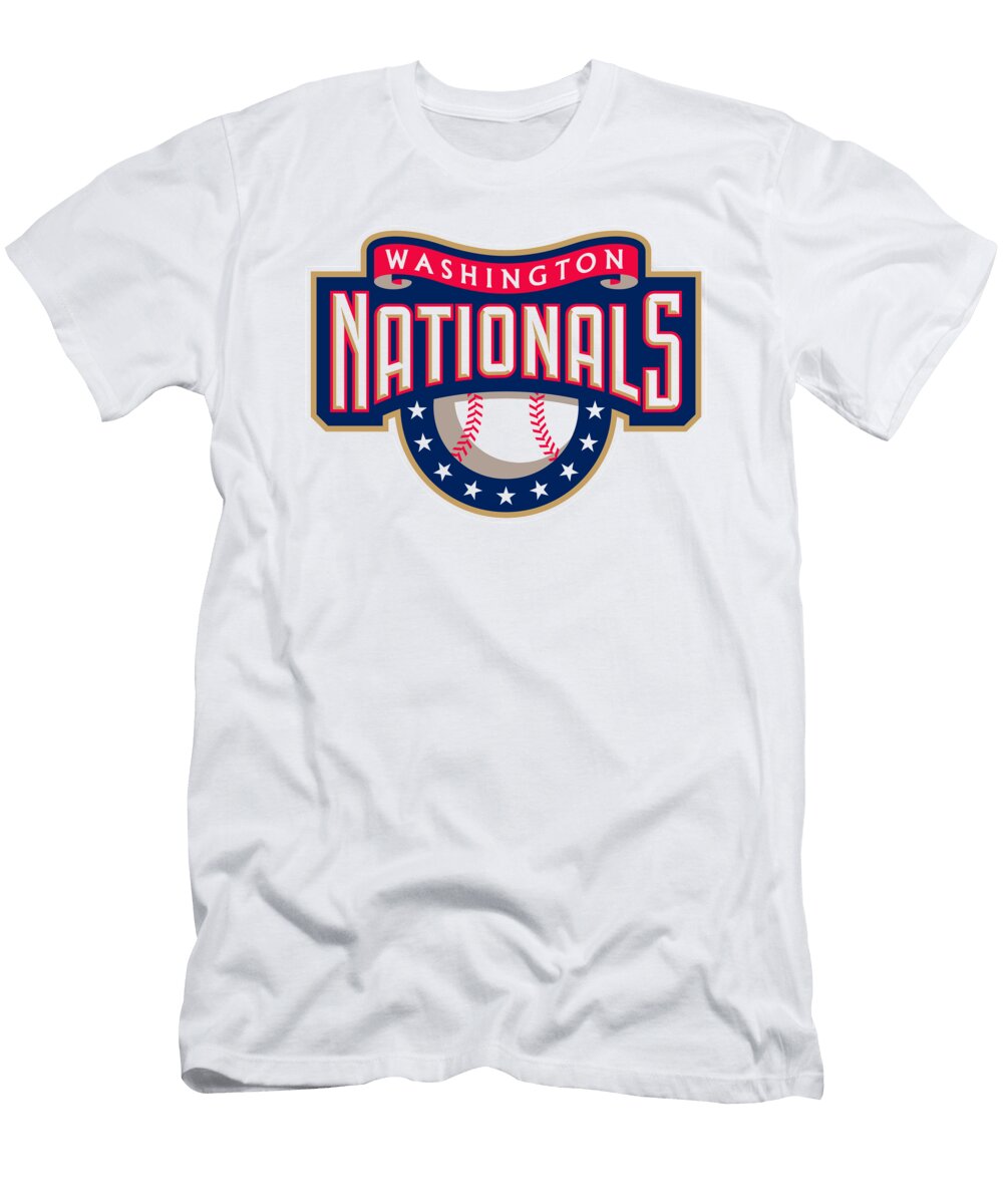 5 Washington National Baseball Team Logo Jaron Kunze T-Shirt