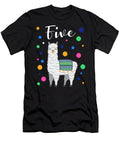 5 Years Birthday Gift Kids Llama Alpaca John Romeo T-Shirt