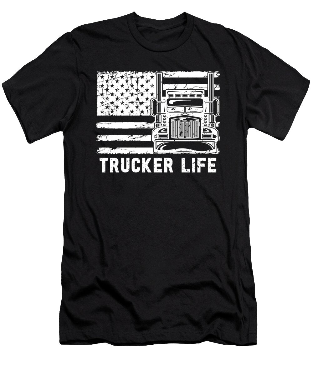54 Truck Driver Trucking Trucker Bobby Bubble T-Shirt