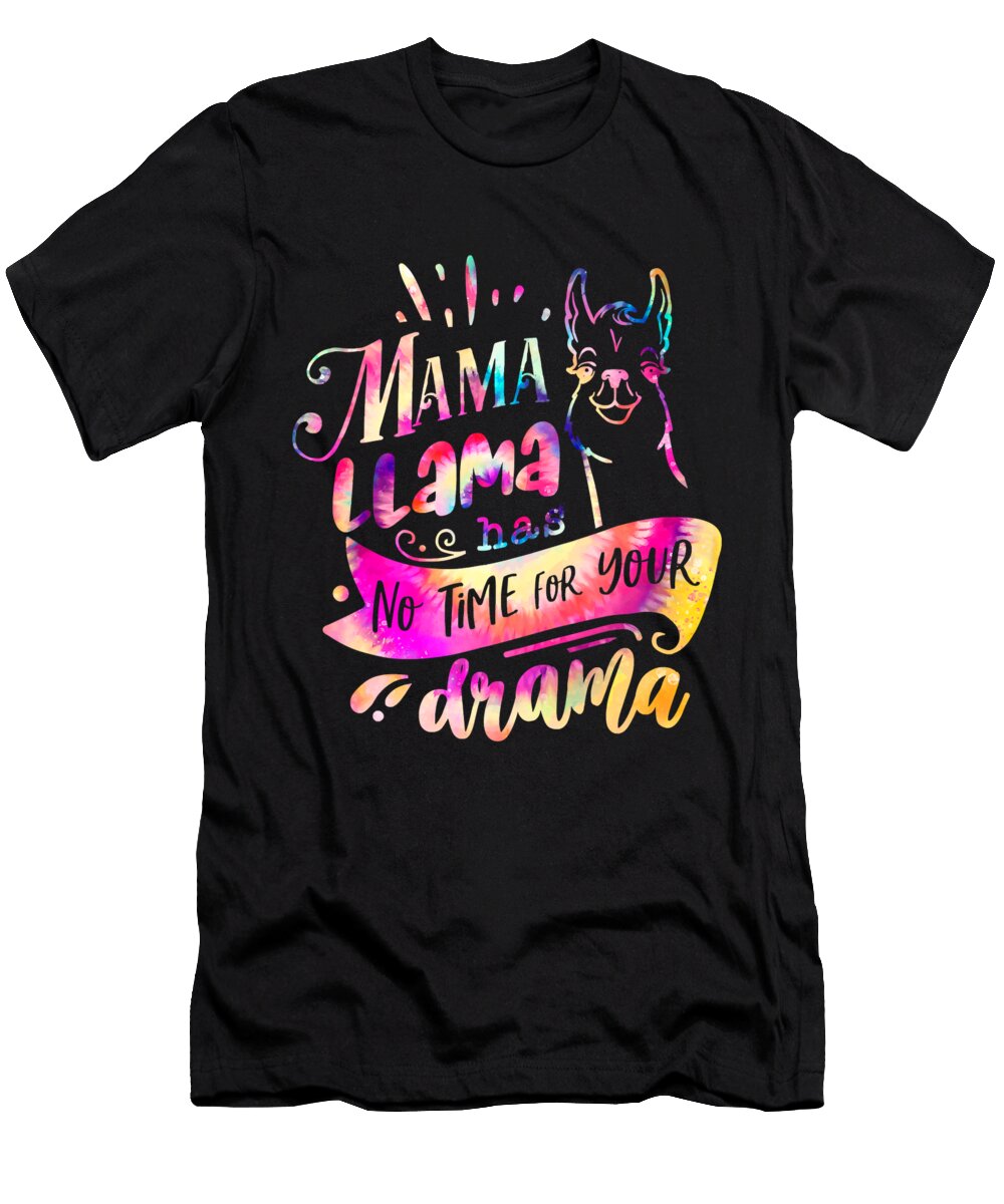 55 Llama Alpaca Alpacas Camelid Camel Cute Llama Funny Llama Llama Art Llama Drama Animal Llama Lover No Prob Llama Grover Mcclure T-Shirt