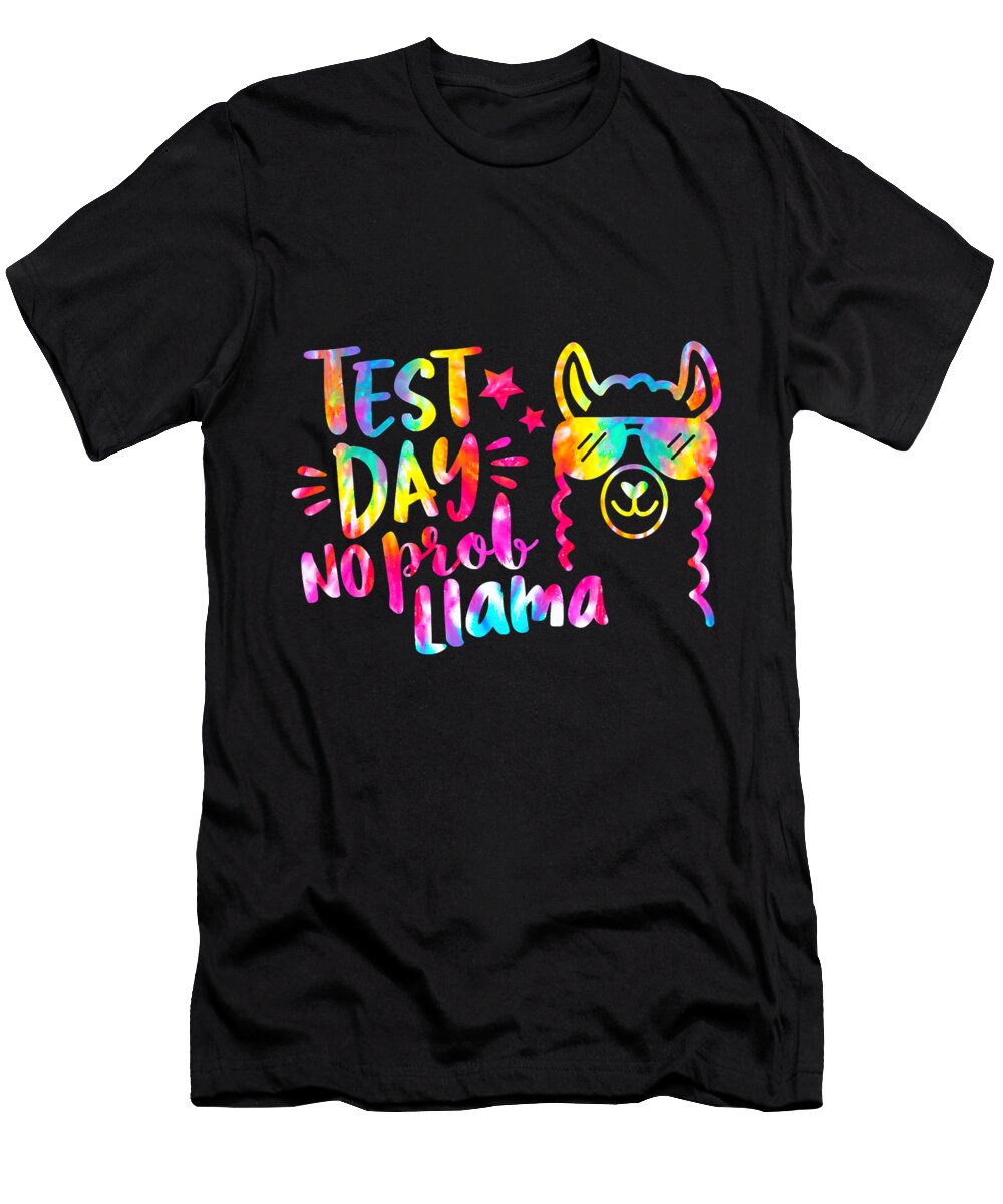 56 Llama Alpaca Alpacas Camelid Camel Cute Llama Funny Llama Llama Art Llama Drama Animal Llama Lover No Prob Llama Grover Mcclure T-Shirt
