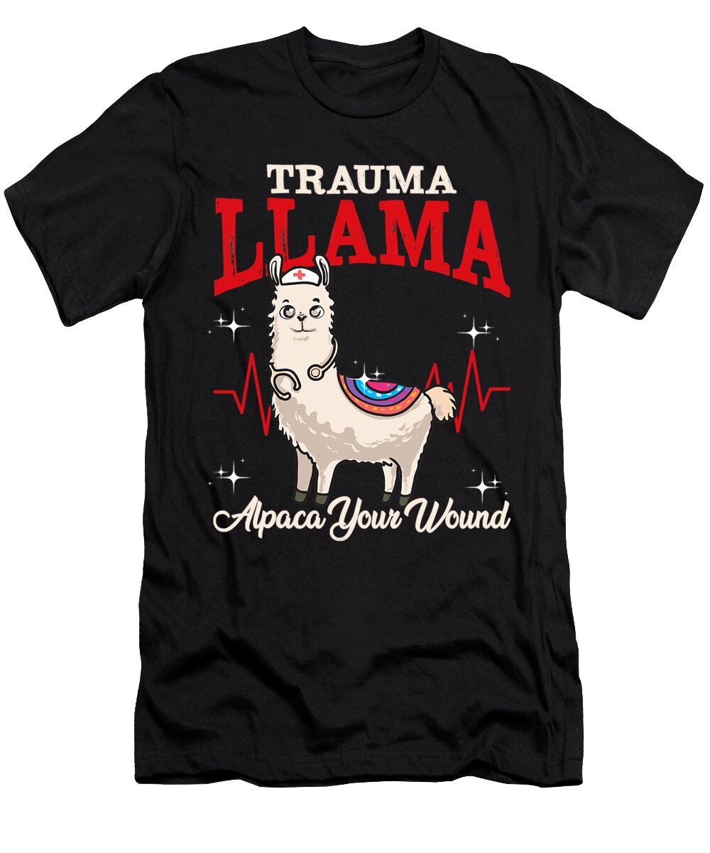 58 Llama Alpaca Alpacas Camelid Camel Cute Llama Funny Llama Llama Art Llama Drama Animal Llama Lover No Prob Llama Grover Mcclure T-Shirt