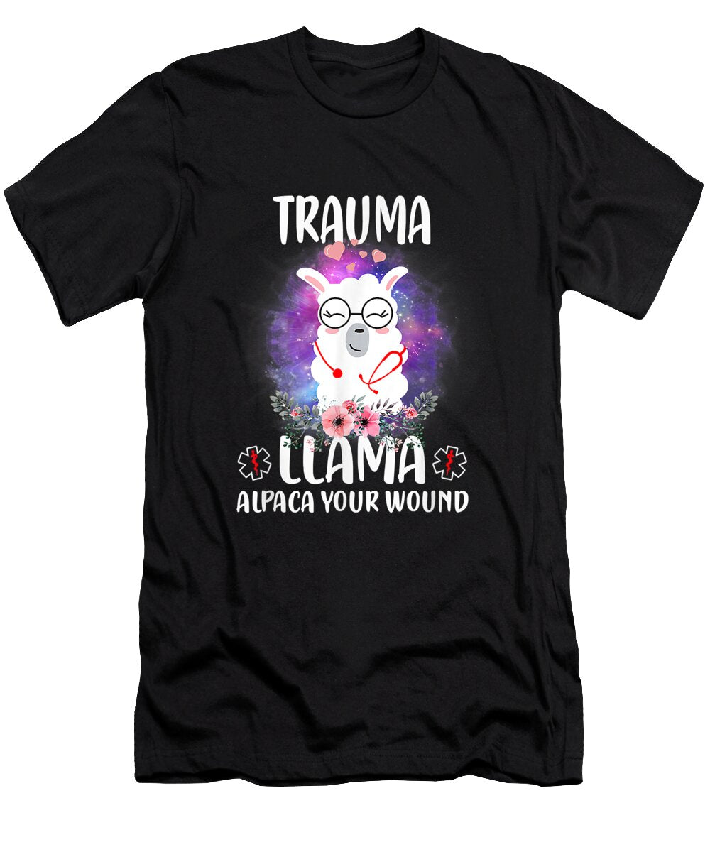 59 Llama Alpaca Alpacas Camelid Camel Cute Llama Funny Llama Llama Art Llama Drama Animal Llama Lover No Prob Llama Grover Mcclure T-Shirt