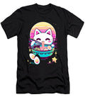 6 Anime Cat Eating Ramen Japanese Ramen Cat Japan Zyneu Gangd T-Shirt