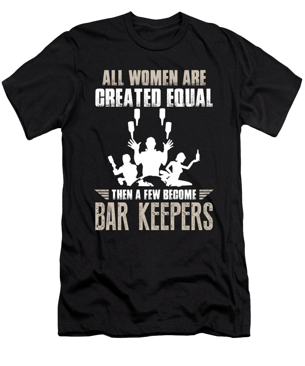 6 Bartender Barmaid Cocktail Occupation Bar Pub Gift Muc Designs T-Shirt