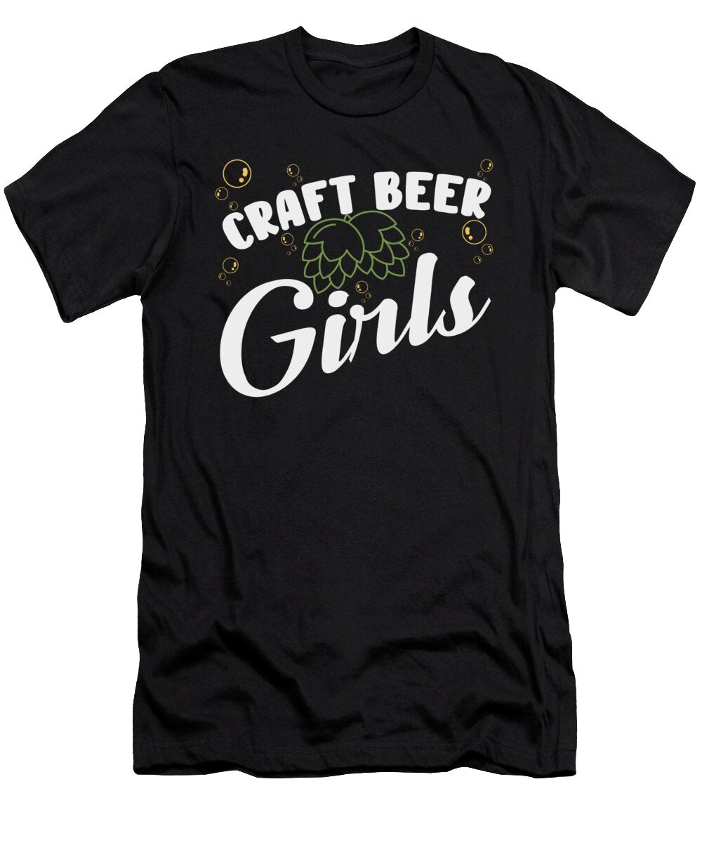 6 Beer Lover Girl Woman Craft Brewery Craft Beers Toms Store T-Shirt