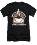 6 Coffee Espresso Beans Barista Espresso Crazy Squirrel T-Shirt