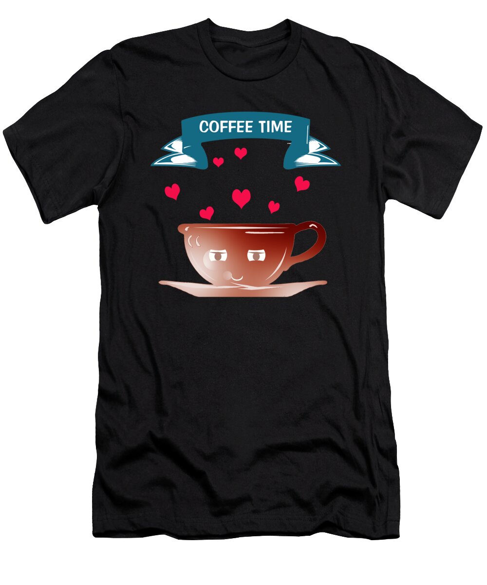 6 Coffee Shop Bean Shop Caffeine Break Barista Gift Muc Designs T-Shirt
