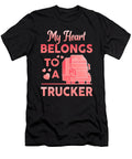 6 Cool Truckers Wife Gift for Women Funny Truck Driver Girl Julien T-Shirt