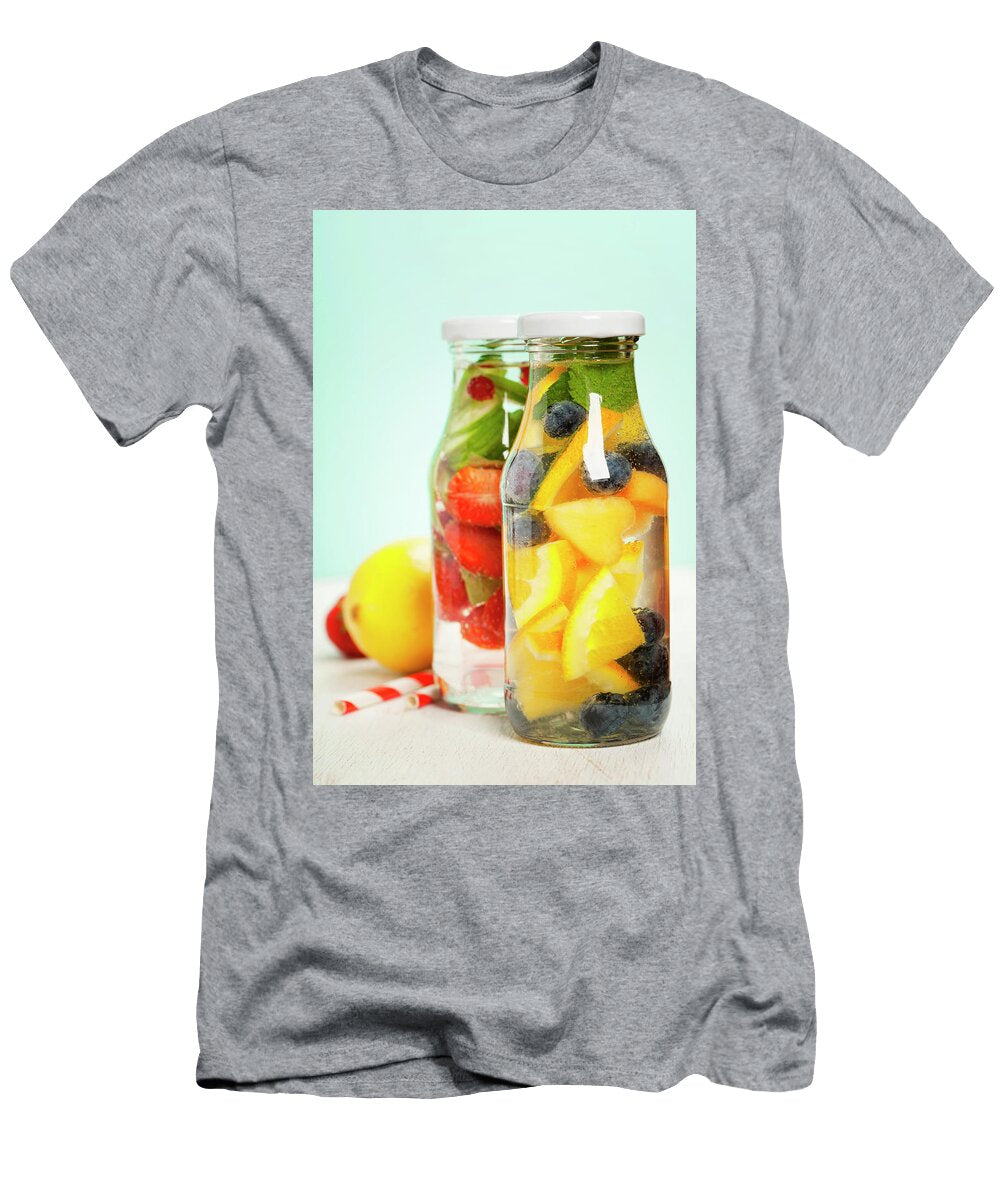 6 Detox Fruit Infused Flavored Water Natalia Klenova T-Shirt