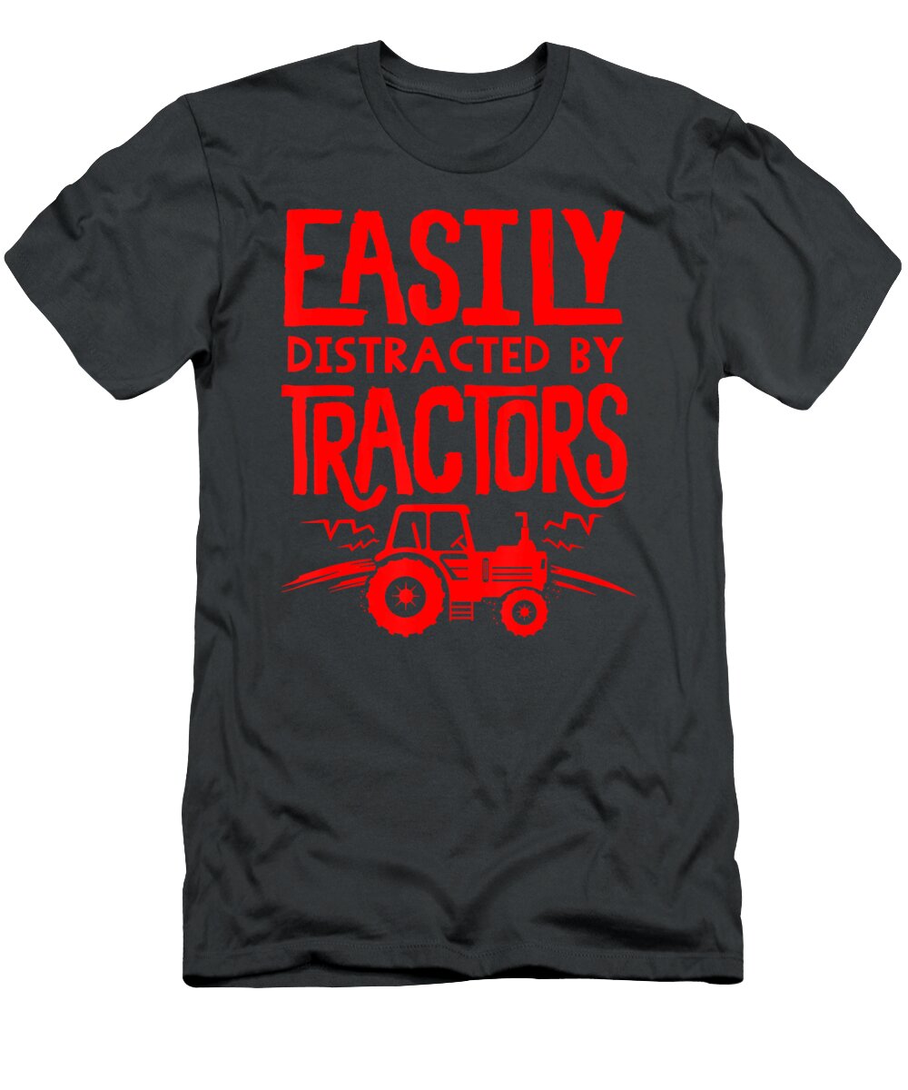 6 Easily Distracted By Tractors Anh Nguyen T-Shirt