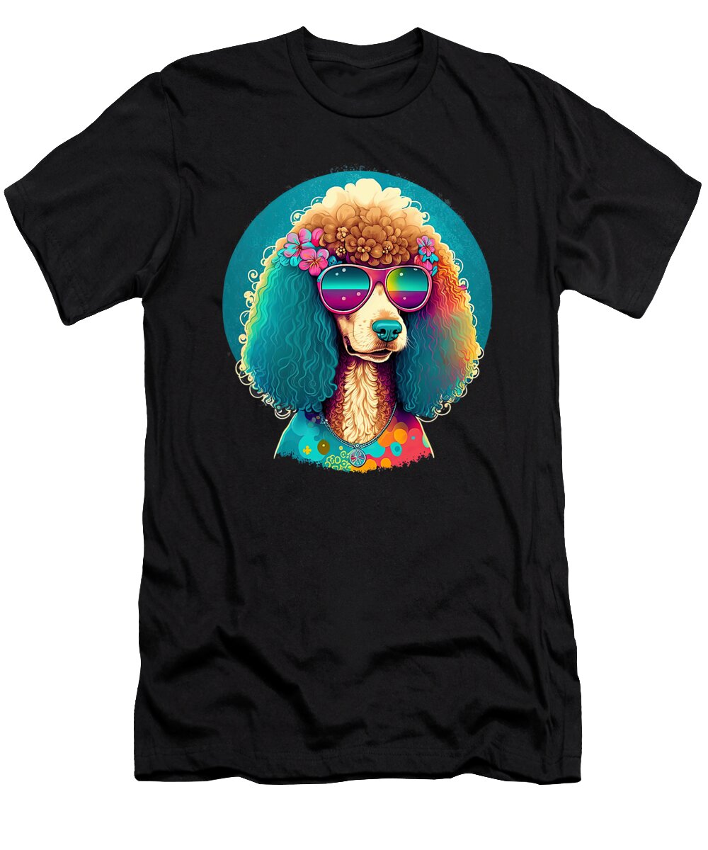 6 Funny Poodle Dog Miniature Poodle Toy Poodle Sophie Eleanor T-Shirt