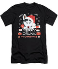 6 Husky Merry Christmas Greenoptix T-Shirt