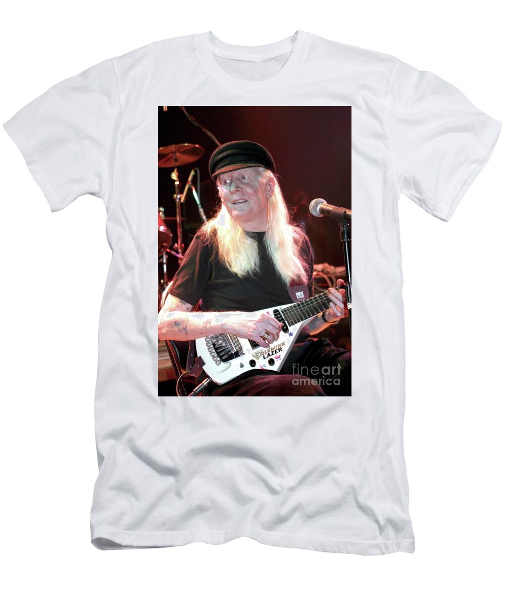 6 Johnny Winter Concert Photos T-Shirt