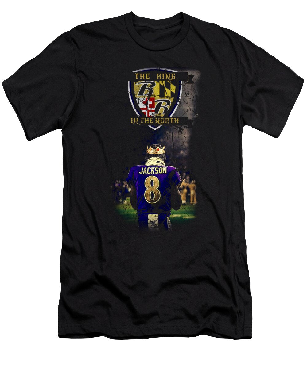 6 Lamar Jackson Kerry Banks T-Shirt