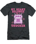 6 My Heart Belongs to a Trucker Anh Nguyen T-Shirt