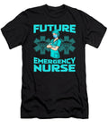 6 Nursing Caretaker Hospital Emergency Nurse Crazy Squirrel T-Shirt
